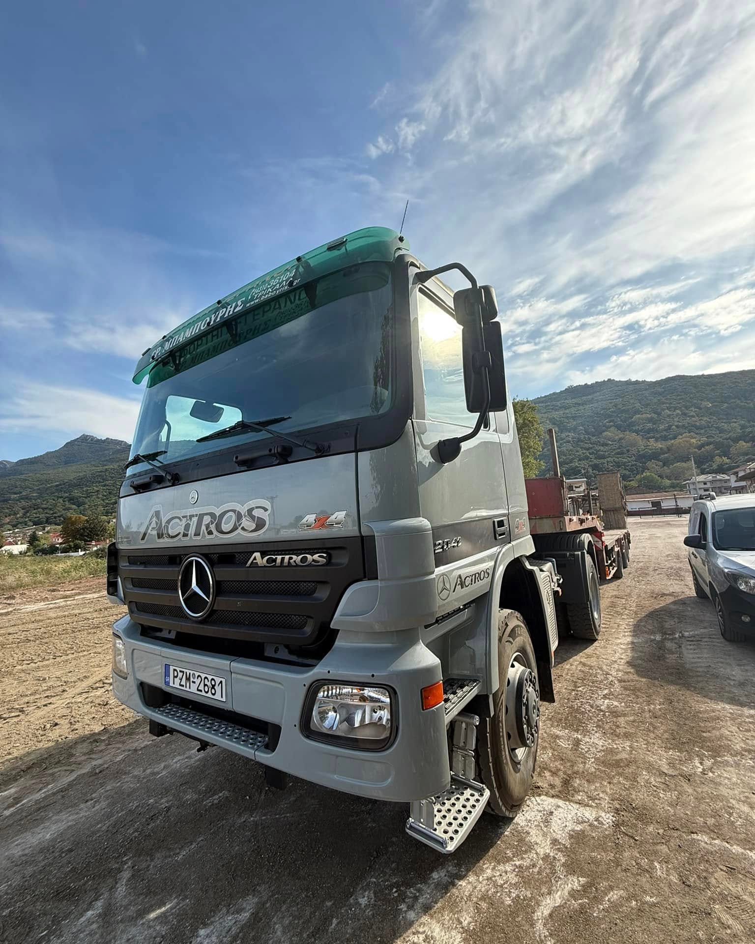 Mercedes Actros 2041, πραγματική εργασία συνεργείου Κωσταρέλος