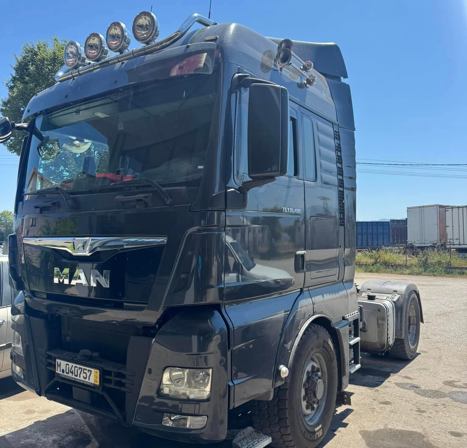 MAN TGX 18.480, πραγματική εργασία συνεργείου Κωσταρέλος