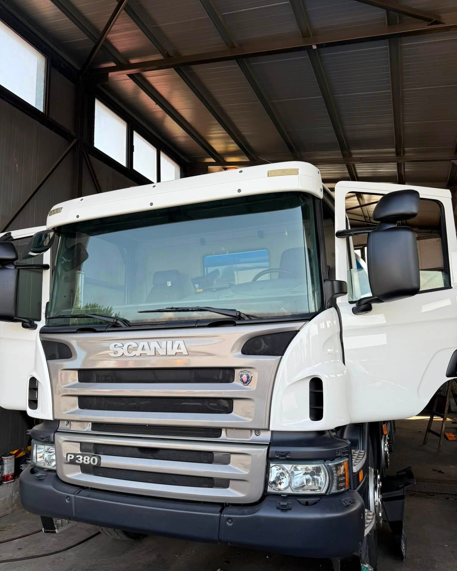 Scania P380, πραγματική εργασία συνεργείου Κωσταρέλος
